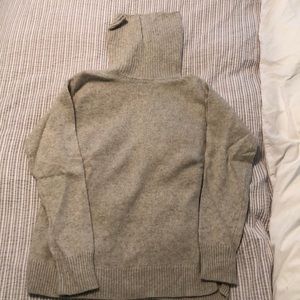 grey turtleneck